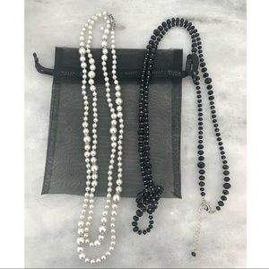 White House Black Market Pearls & Black Necklaces